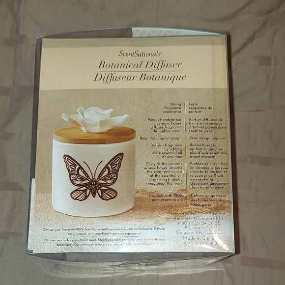 Simplicity White Floral Diffuser - Picture 5 of 8